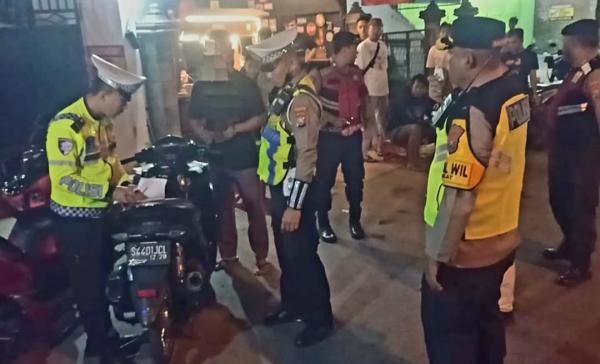 Ganggu Kenyamanan Warga, 21 Pengguna Knalpot Brong Ditindak Polisi di Babat
