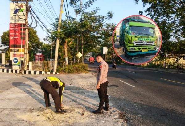 Truk dan Motor Adu Banteng di Baureno Bojonegoro, 1 Orang Tewas