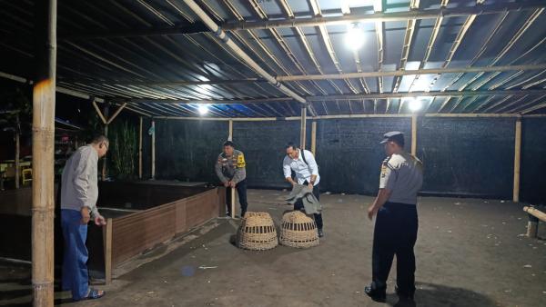 Tindak Lanjut Laporan Warga, Polisi Bubarkan Lokasi Diduga Sabung Ayam di Garum