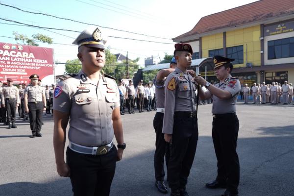 11 Taruna Akpol Tingkat III Jalani Latihan Kerja di Polres Bojonegoro