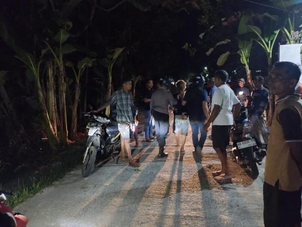 Sepasang Kekasih Diduga Curi Motor di Bantul, Pelarian Berakhir Dikepung Warga di Sawah