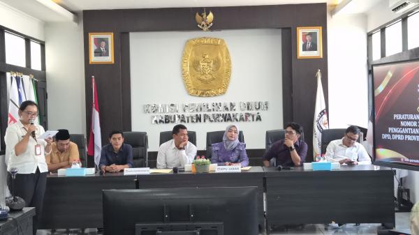 KPU Purwakarta Sosialisasikan Aturan Baru PAW, Pastikan Pergantian Anggota DPRD Sesuai Regulasi