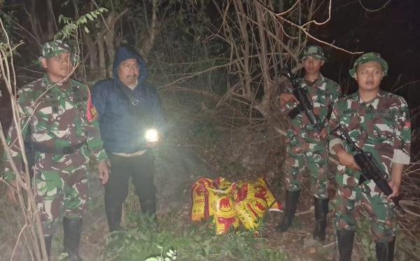 Satgas Citarum Bais TNI dan Pos Nino Gagalkan Penyelundupan Beras dari Timor Leste ke TTU