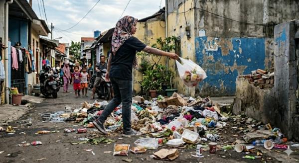 Pelaku Buang Sampah Sembarangan Didenda Rp500.000, Sudin LH Jaksel Setorkan ke Kas Daerah