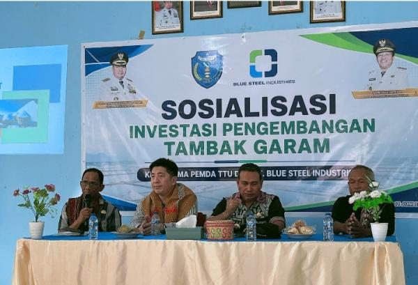 Investasi Tambak Garam di TTU Siap Serap Tenaga Kerja Lokal, Bupati: Kurangi Pengangguran