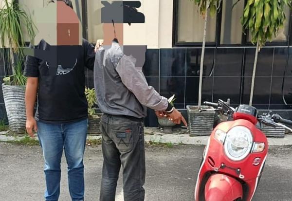 Polsek Pahandut Tangkap Buronan Curanmor Masjid Nurul Islam Palangka Raya, Pelaku J Diciduk