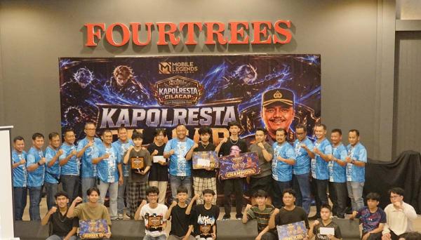 Ratusan Gamer Ramaikan Turnamen E-Sport Kapolresta Cilacap, Jadi Ajang Cari Atlet Berbakat