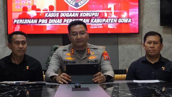 Kadis Perkimtan Gowa Resmi Ditahan, Polisi Bongkar Rekening Penampungan Dana Pungli Perizinan PBG