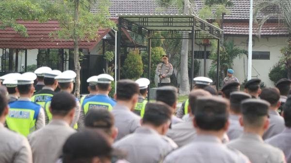 Polres Jombang Siaga Penuh Amankan Pengesahan Pendekar, Tindak Tegas Bila Lakukan Konvoi