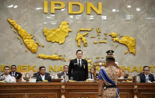 Pesan AHY ke Praja IPDN: Kesetiaan ASN Hanya untuk Bangsa Negara dan Konstitusi