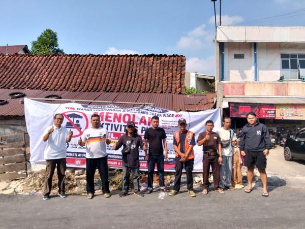 Warga Purwokerto Wetan Tolak Rencana Pedagang Kembali Berjualan di Jalan Vihara
