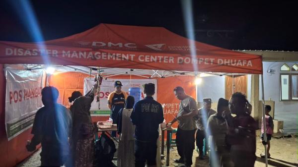 DMC Dompet Dhuafa Dirikan Layanan Dapur Umum bagi Ratusan Penyintas Gempa Bumi di Sigi