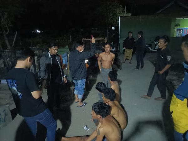 Tawuran Dini Hari di Jalan Andi Tonro Raya, 6 Remaja Dicokok Reskrim Polsek Tamalate