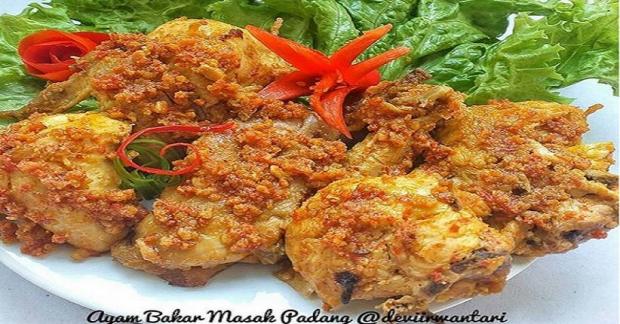 Ayam Bakar Bumbu Padang Khas Minang Rasanya Gurih