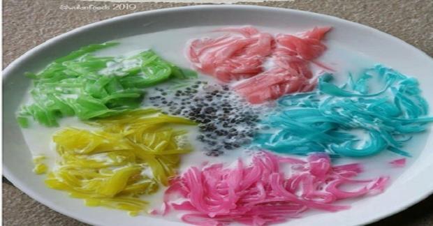 Minuman Kekinian untuk Berbuka Puasa, Cicipi Es Agar-Agar Serut Pelangi
