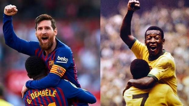 Rekornya Disamai Lionel Messi Pele Kirim Ucapan Selamat