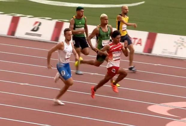 Berpotensi Raih Medali Paralimpiade Tokyo, Sprinter Indonesia Saptoyoga Purnomo Cetak Rekor