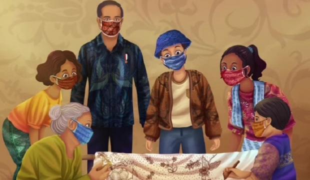 Hari Batik Nasional Jokowi Bagian Dari Gaya Hidup Yang Mendunia<script async src=