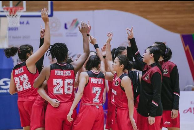 Timnas Basket Putri Indonesia Raih Perak SEA Games 2021 usai Libas Singapura 87-53