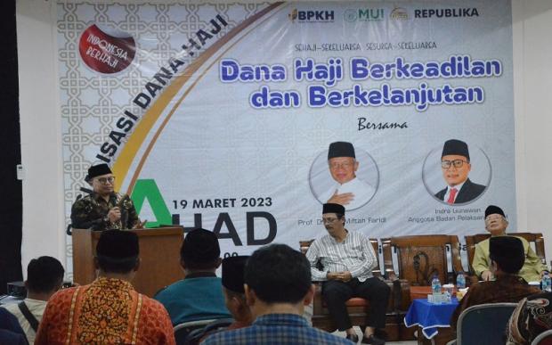 Dana Haji Dipastikan Aman, BPKH Gandeng Ulama Bandung Sosialisasikan ke Umat
