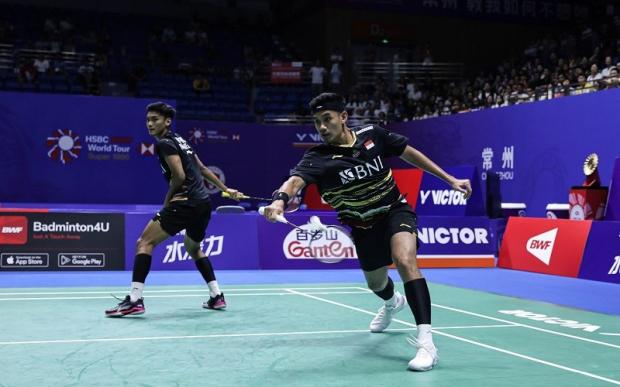 Jadwal Final Denmark Open 2023: Bagas/Fikri Lawan Juara Dunia dari Malaysia