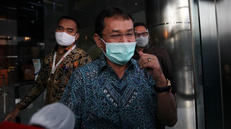 Eks Bupati Bogor Rachmat Yasin Ditahan KPK usai Diperiksa