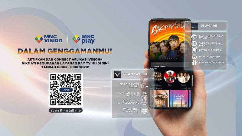 Kian Manjakan Pelanggan, MNC Vision & MNC Play Kini dalam Genggaman