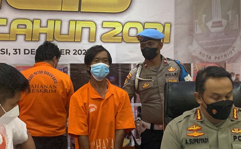 kronologi tersangka kasus pencabulan kabur, ditemukan tewas di kali bekasi