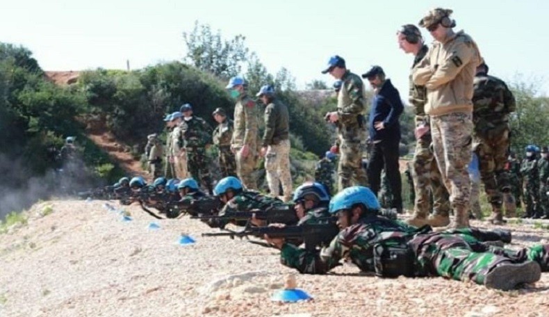 Prajurit TNI Di UNIFIL Lebanon Kena Rekoset Tank Israel, Begini ...