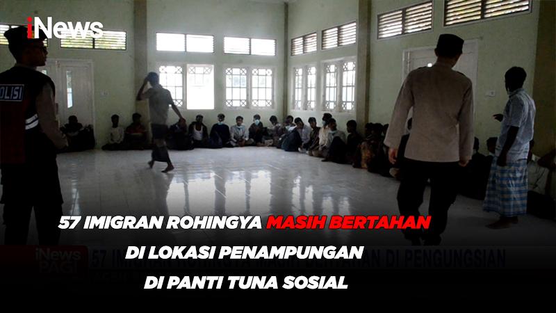 57 Imigran Rohingya Masih Bertahan di Lokasi Penampungan
