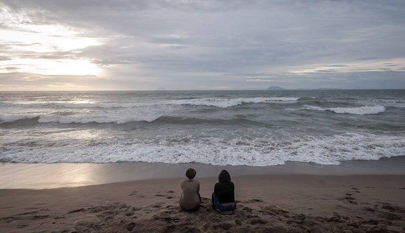 Dampak Gelombang Tinggi Kawasan Pantai Anyer Sepi Wisatawan News On