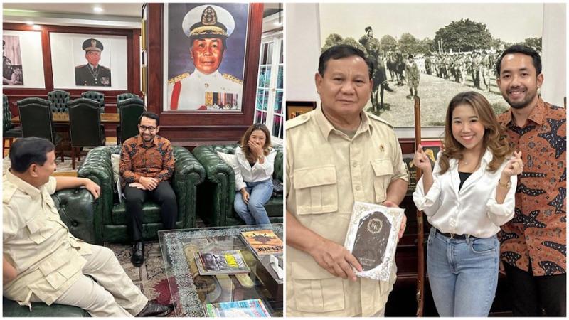 Kehadiran Prabowo Subianto di Pernikahan Kiky Saputri Menarik Perhatian Publik