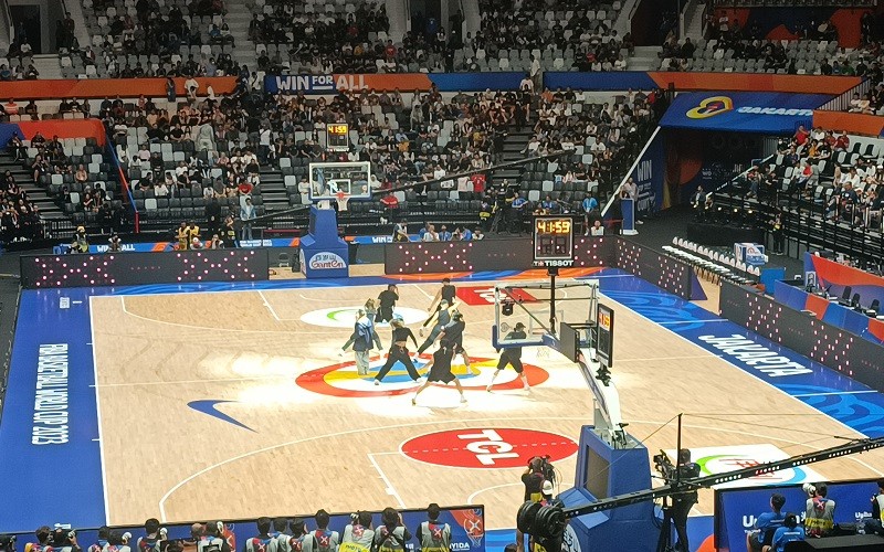 Agnez Mo Terkagum-kagum dengan Pesona Indonesia Arena pada Pembukaan FIBA World Cup 2023