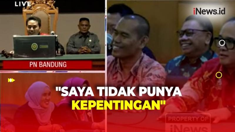 Hakim Sidang Praperadilan Pegi Setiawan Berjanji Objektif, Tegaskan Tidak Punya Kepentingan Hakim Sidang Praperadilan Pegi Setiawan Berjanji Objektif, Tegaskan Tidak Punya Kepentingan