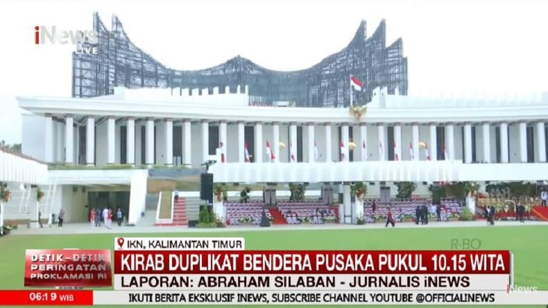 Link Live Streaming Upacara 17 Agustus 2024 Di IKN News On RCTI