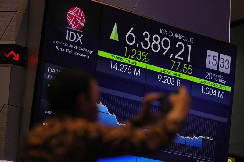 IHSG Hari Ini Dibuka di Zona Hijau, Nilai Transaksi Sentuh Rp1,03 Triliun