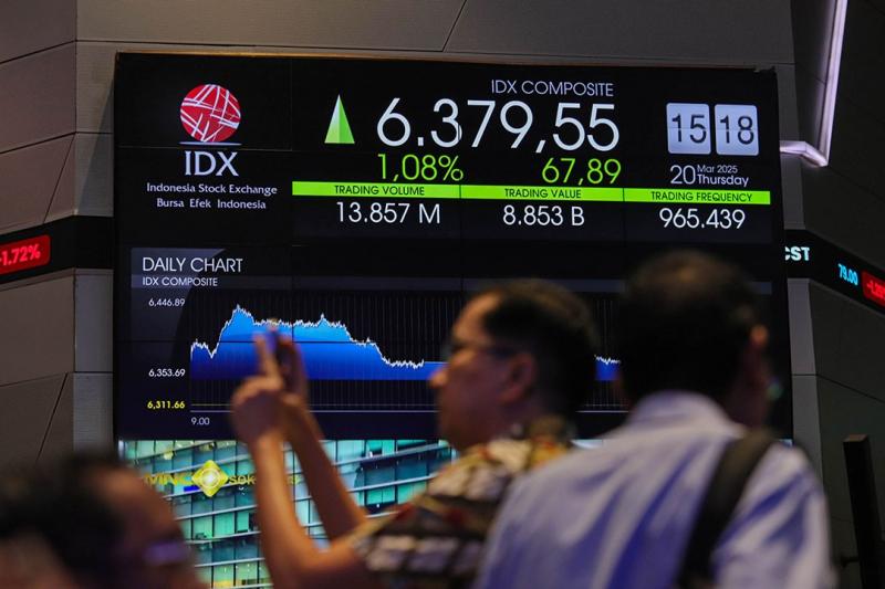435 Saham Menguat, IHSG Hari Ini Ditutup Melesat ke 8.124