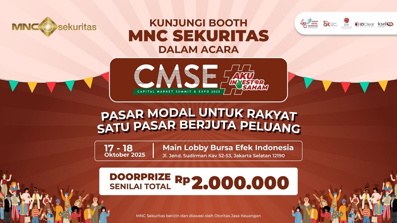 Kunjungi Booth MNC Sekuritas di CMSE 2025, Menangkan Hadiahnya!