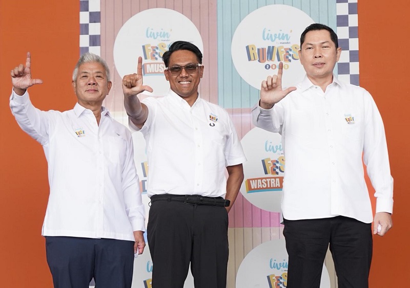 Livin’ Fest 2025 Dibuka, Bank Mandiri Rayakan 27 Tahun Sinergi Majukan Negeri