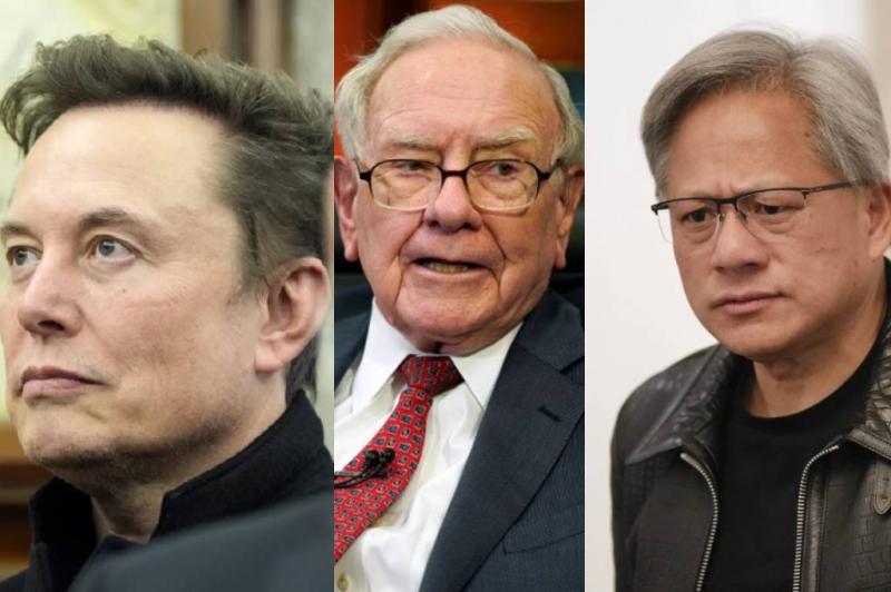 Daftar 5 CEO Terkaya di Dunia 2025, Elon Musk hingga Jensen Huang