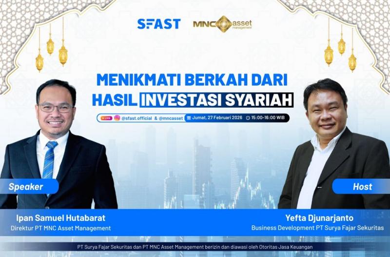 Sore Ini! IG Live MNC Asset Management X SF Sekuritas Kupas Tuntas Berkah Investasi Syariah