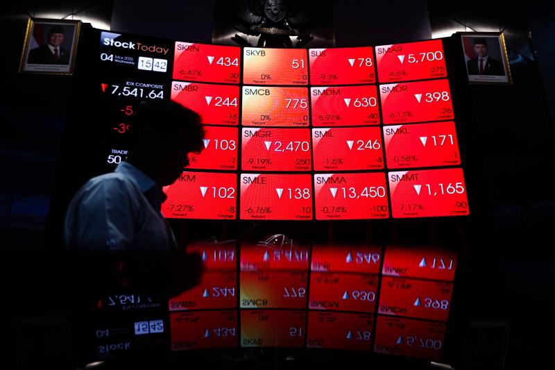 IHSG Sepekan Melemah 6,61 Persen, Kapitalisasi Pasar Menyusut Jadi Rp12.736 Triliun