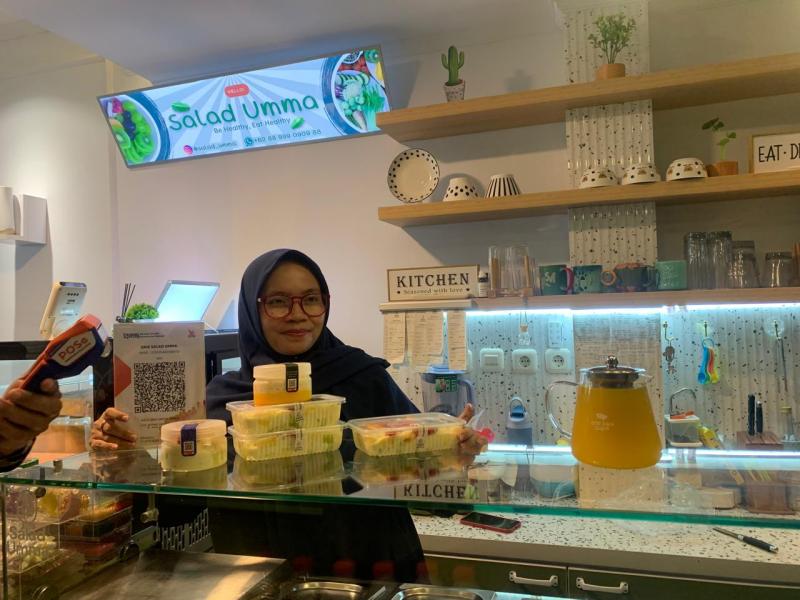 Dari Jual Mobil saat Pandemi, Salad Umma Tembus Pesanan Kementerian Berkat KUR BRI