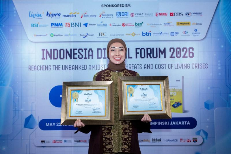 Inovasi dan Kepercayaan Publik Antar bank bjb Borong Penghargaan Digital Brand