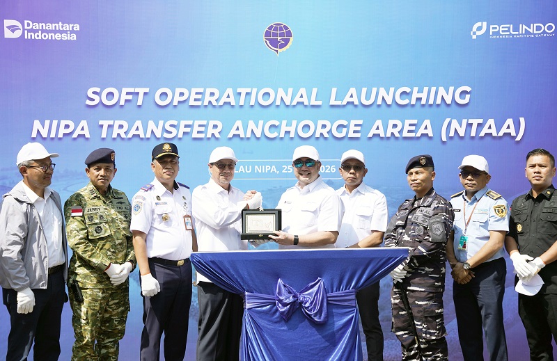 Pelindo Lakukan Soft Launching Layanan Kepelabuhanan di Perairan Nipa