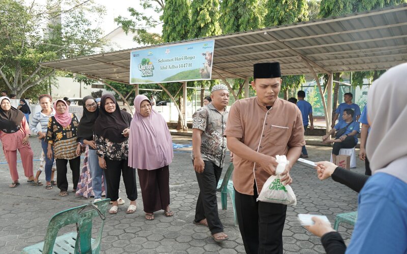 Pegadaian Salurkan Lebih dari 900 Hewan Kurban pada Iduladha 1447 H