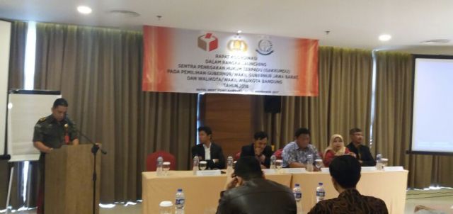 Tekan Pelanggaran Pilkada, Panwaslu Kota Bandung Luncurkan Gakkumdu