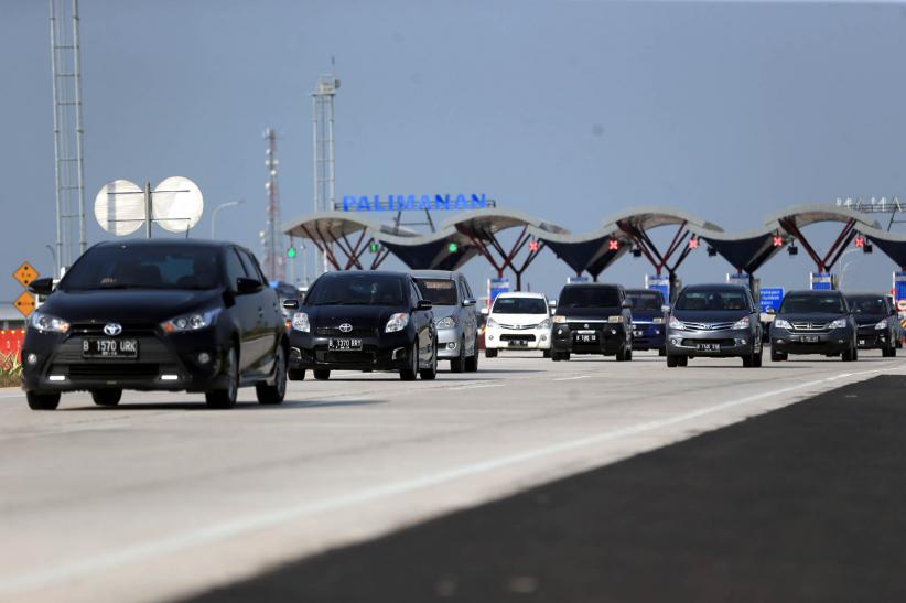 Arus Balik Lebaran, Kendaraan Mulai Padati Tol Palimanan