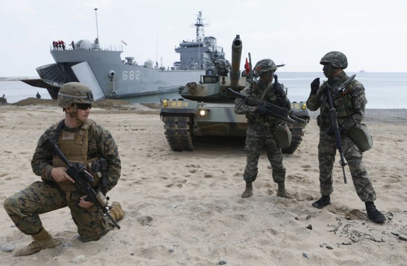 Latihan Perang AS-Jepang-Korsel Bikin Situasi Makin Tak Stabil