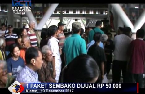 Stabilkan Harga Bahan Pokok, Kemendag Gelar Pasar Murah di Klaten
